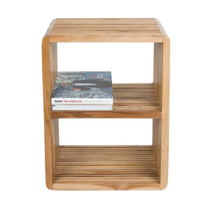   Modern furniture - Slatted Teak Shelf - www.oroa.com | Oroa.com