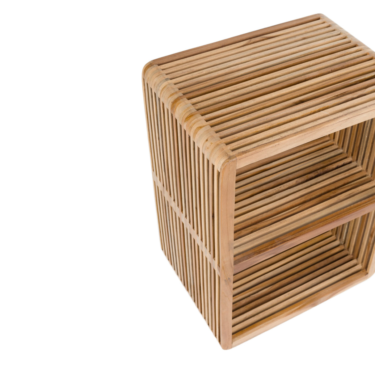   Modern furniture - Slatted Teak Shelf - www.oroa.com | Oroa.com