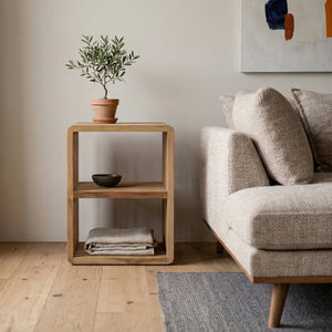   Modern furniture - Slatted Teak Shelf - www.oroa.com | Oroa.com