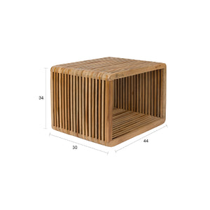   Modern furniture - Slatted Teak Shelf - www.oroa.com | Oroa.com
