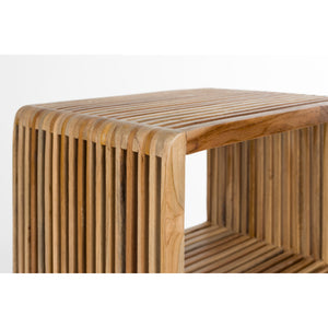   Modern furniture - Slatted Teak Shelf - www.oroa.com | Oroa.com