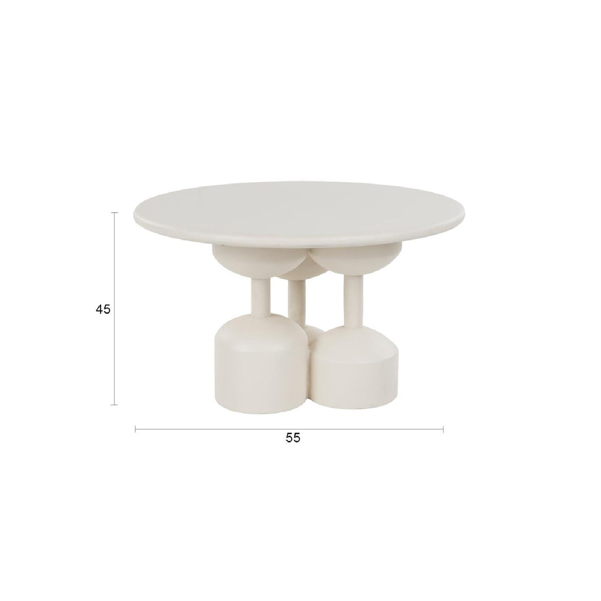   Modern furniture - Beige Wooden Modern Side Table - www.oroa.com | Oroa.com