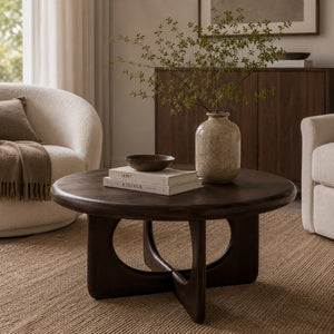   Modern furniture - Brown Mango Wood Coffee Table - www.oroa.com | Oroa.com