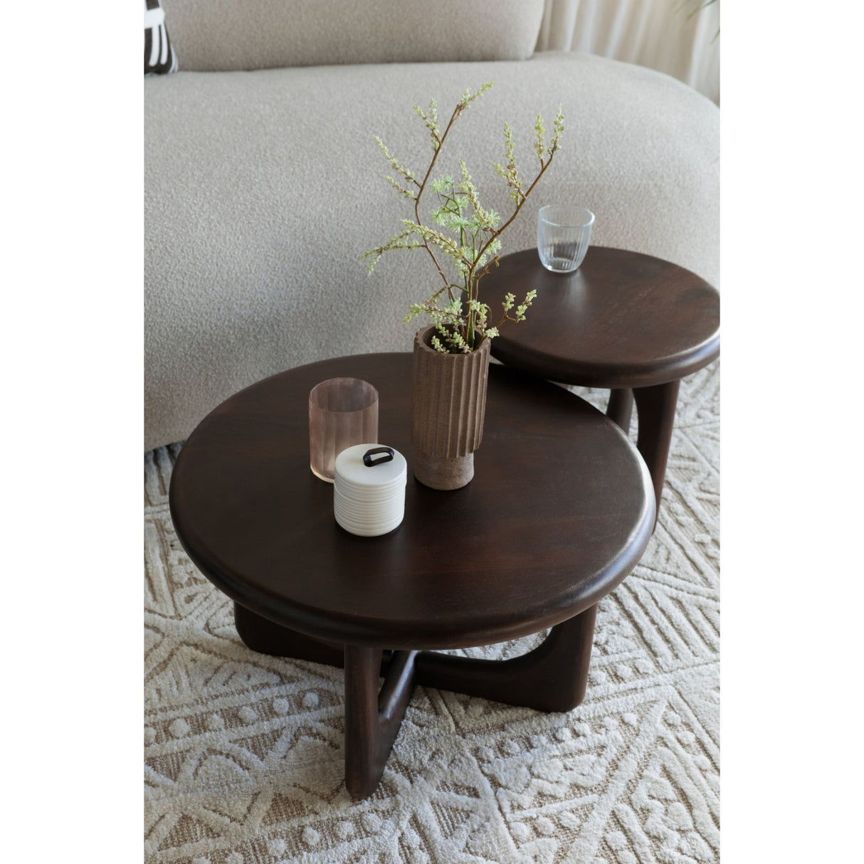   Modern furniture - Brown Mango Wood Coffee Table - www.oroa.com | Oroa.com