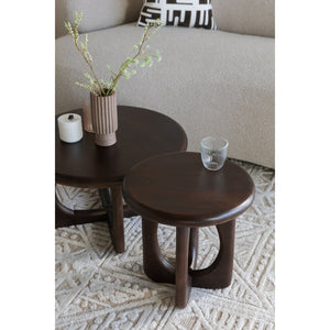   Modern furniture - Brown Mango Wood Side Table - www.oroa.com | Oroa.com
