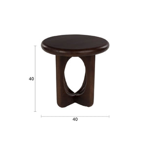   Modern furniture - Brown Mango Wood Side Table - www.oroa.com | Oroa.com