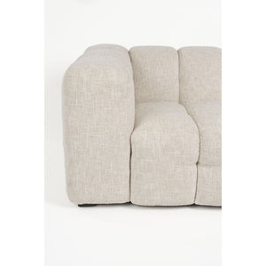   Modern furniture - Beige Linen Channel-Tufted Sofa - www.oroa.com | Oroa.com