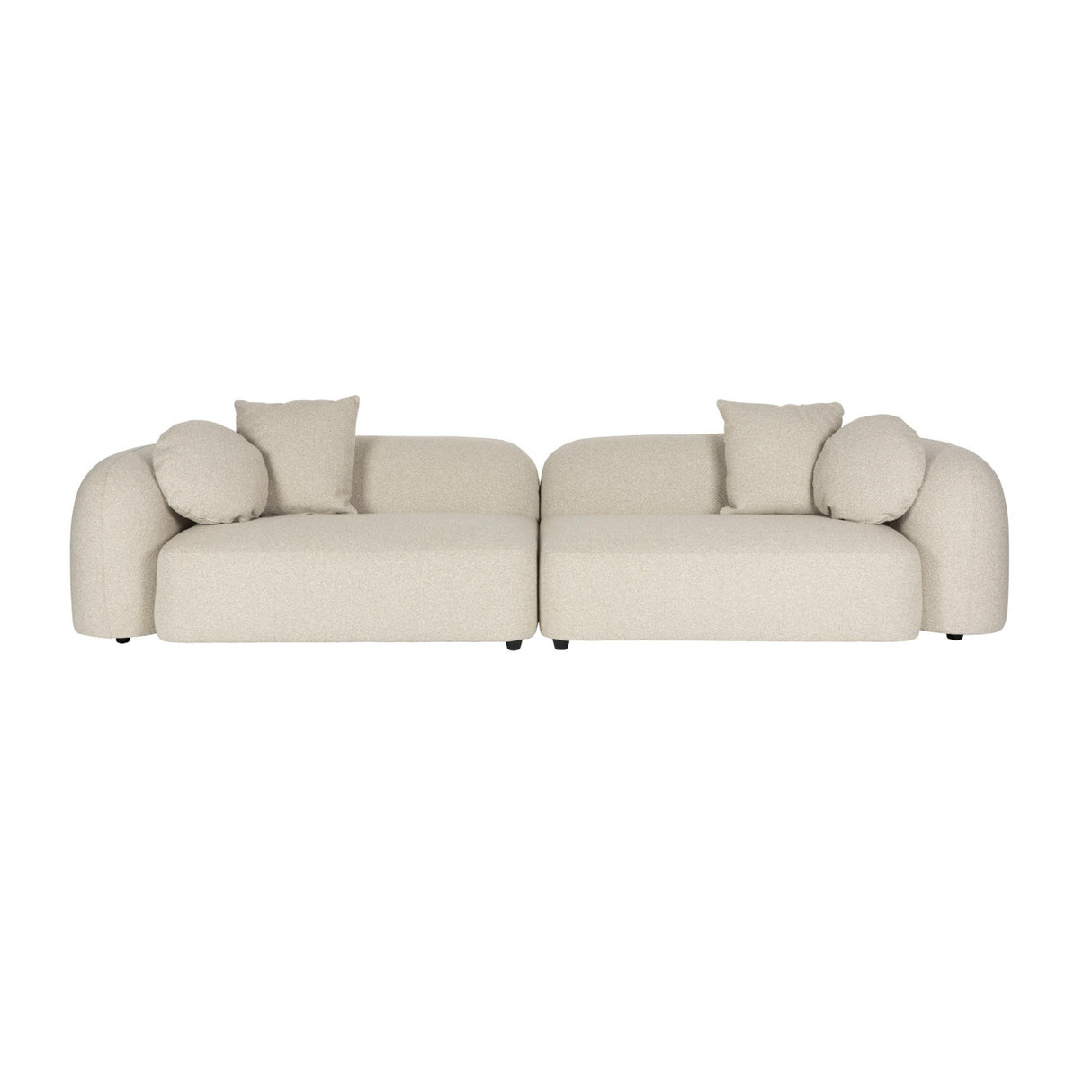   Modern furniture - Beige 4-Seater Sectional Sofa - www.oroa.com | Oroa.com