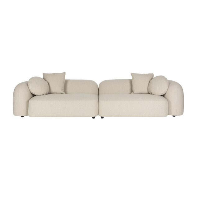 Modern furniture - Beige 4-Seater Sectional Sofa - www.oroa.com