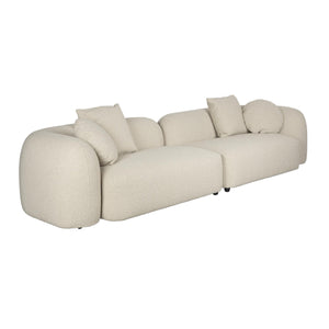   Modern furniture - Beige 4-Seater Sectional Sofa - www.oroa.com | Oroa.com