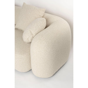   Modern furniture - Beige Sofa with Chaise Lounge - www.oroa.com | Oroa.com