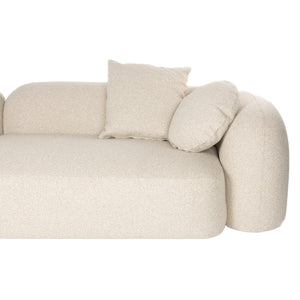   Modern furniture - Beige Sofa with Chaise Lounge - www.oroa.com | Oroa.com
