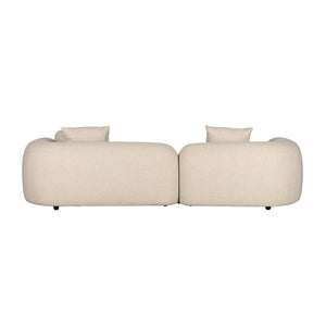   Modern furniture - Beige Sofa with Chaise Lounge - www.oroa.com | Oroa.com