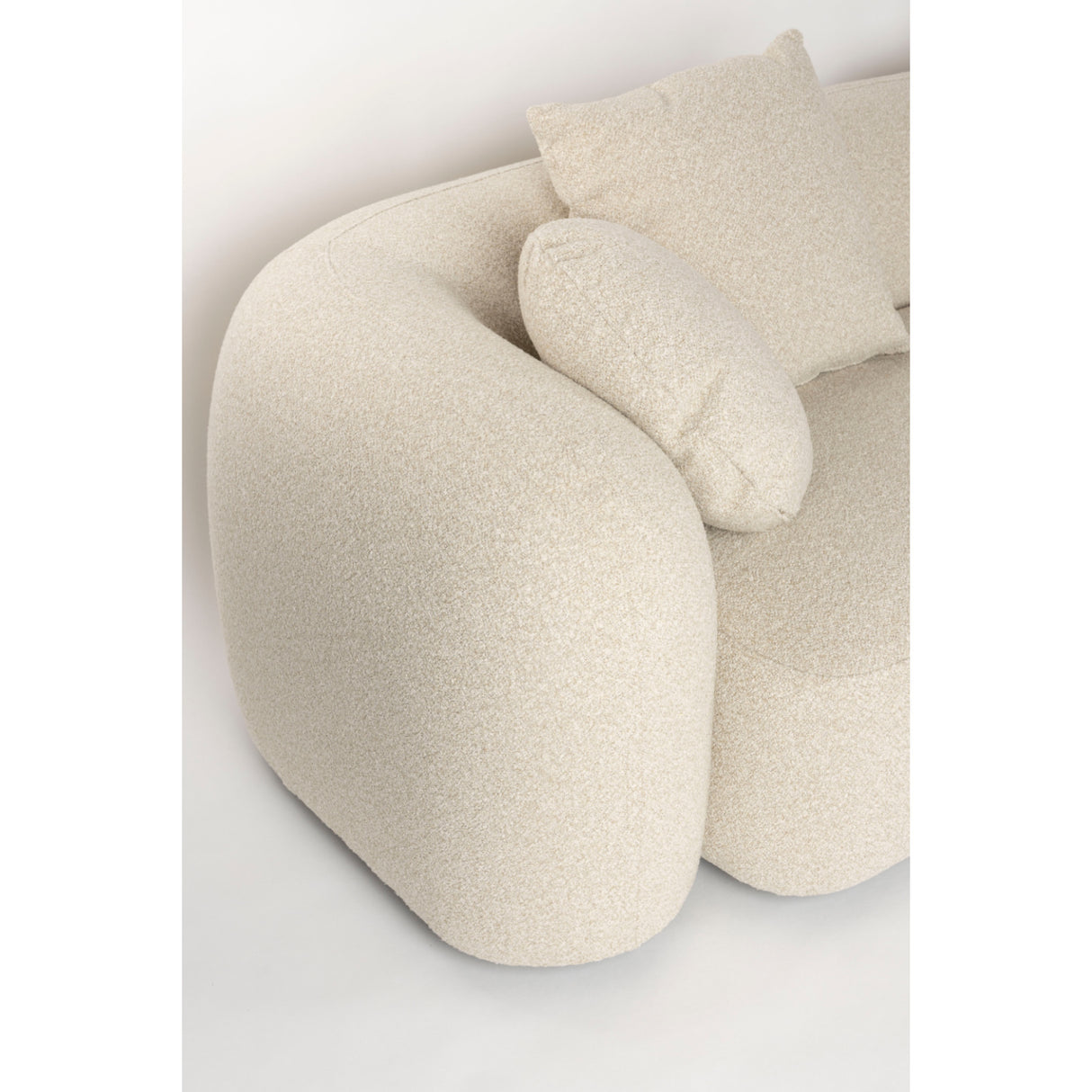   Modern furniture - Beige Sofa with Chaise Lounge - www.oroa.com | Oroa.com