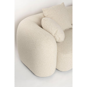   Modern furniture - Beige Sofa with Chaise Lounge - www.oroa.com | Oroa.com
