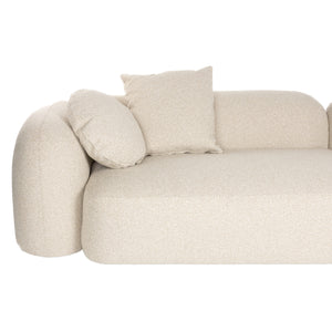   Modern furniture - Beige Sofa with Chaise Lounge - www.oroa.com | Oroa.com