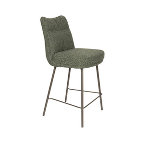   Modern furniture - Upholstered High-Back Counter Stools (2) - www.oroa.com | Oroa.com