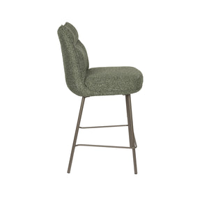   Modern furniture - Upholstered High-Back Counter Stools (2) - www.oroa.com | Oroa.com