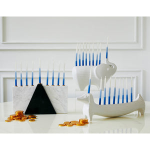 White Stoneware Candle Holder | Jonathan Adler Elephant | Oroa.com