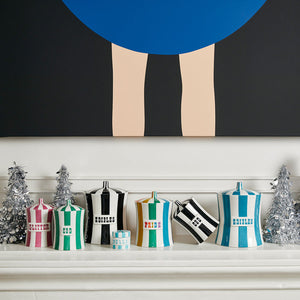 Multicolored Porcelain Canister | Jonathan Adler Vice Pride | Oroa.com
