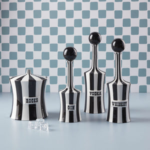 Glazed Porcelain Ice Bucket | Jonathan Adler Vice Rocks | Oroa.com