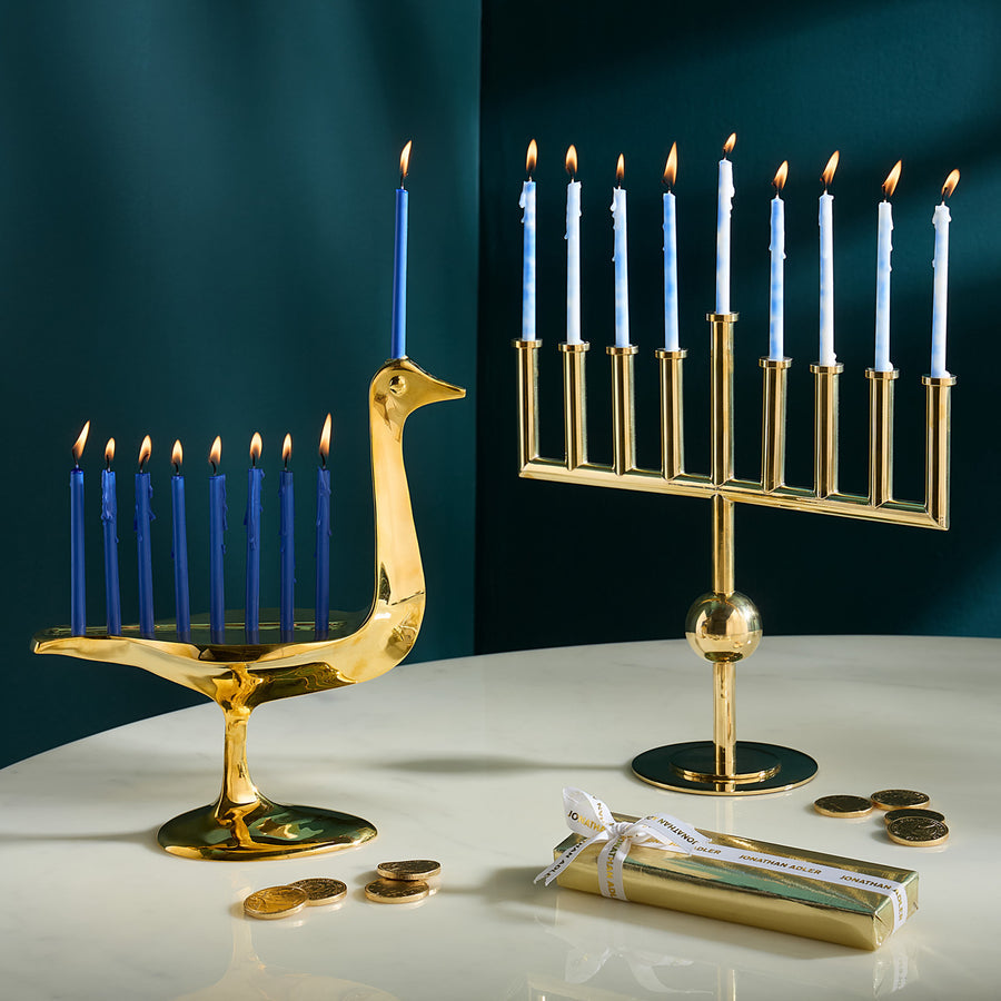 Sculptural Brass Candle Holder | Jonathan Adler Bird | Oroa.com