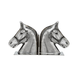 Silver Acrylic Bookends | Jonathan Adler Horse | Oroa.com
