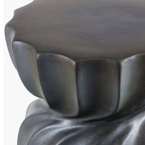   Twisted Hourglass Ceramic Garden Stool | Oroa.com