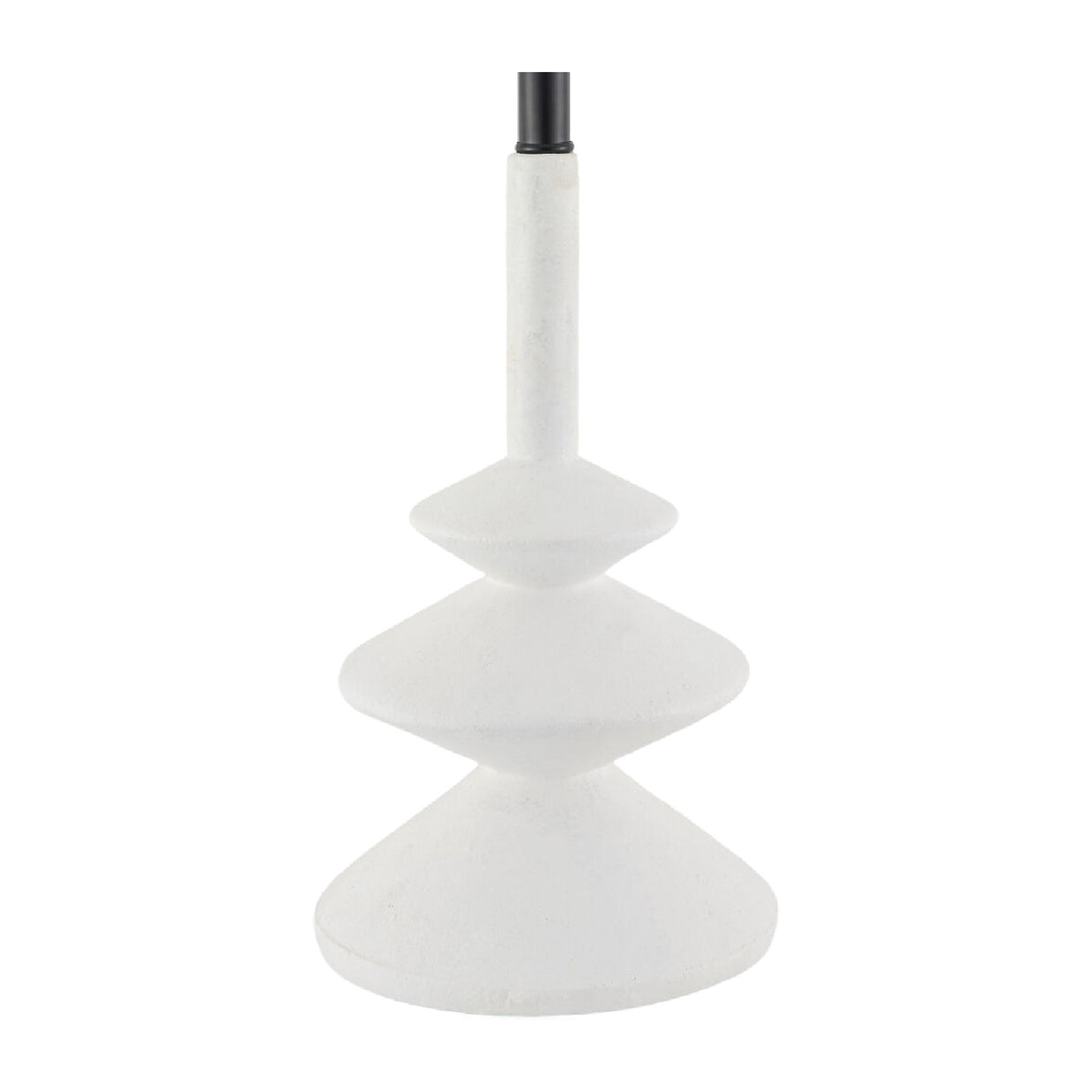   White Empire Linen Table Lamp | Oroa.com