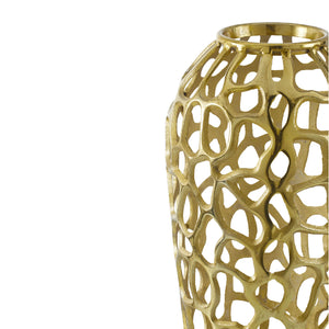   Modern European furniture - Openwork Aluminum Vase - www.oroa.com | Oroa.com