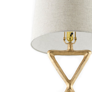   Crisscross Aluminum Accent Table Lamp | Oroa.com