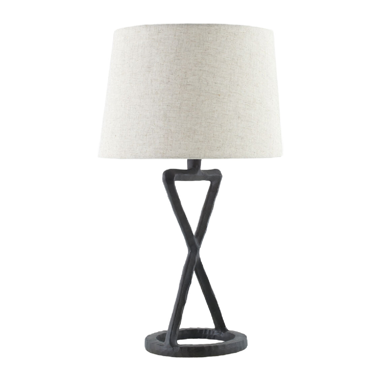   Crisscross Aluminum Accent Table Lamp | Oroa.com
