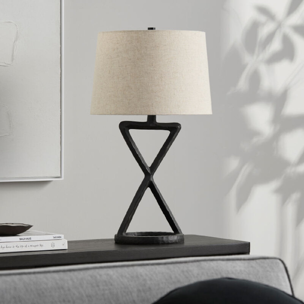   Crisscross Aluminum Accent Table Lamp | Oroa.com