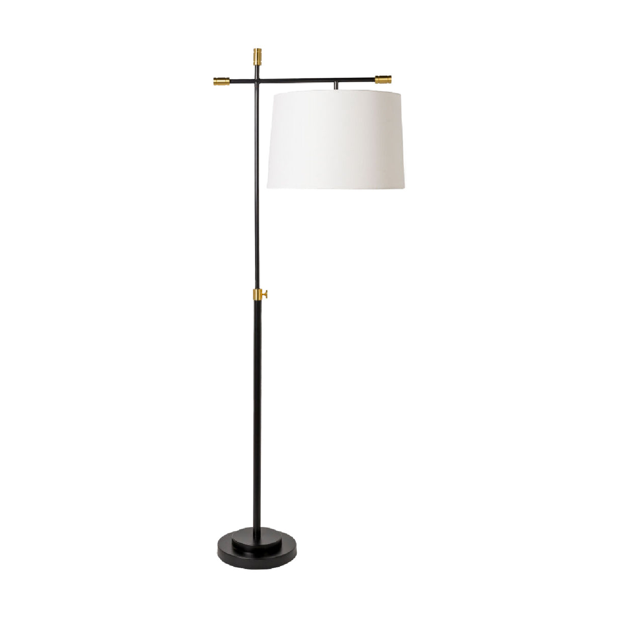   Ivory Linen Accent Floor Lamp | Oroa.com