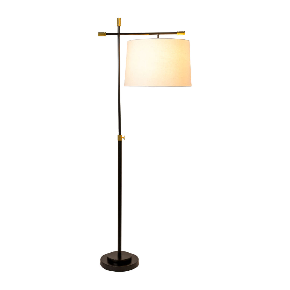   Ivory Linen Accent Floor Lamp | Oroa.com