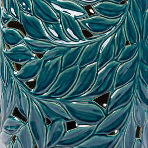   Modern European furniture - Carved Green Ceramic Garden Stool - www.oroa.com | Oroa.com