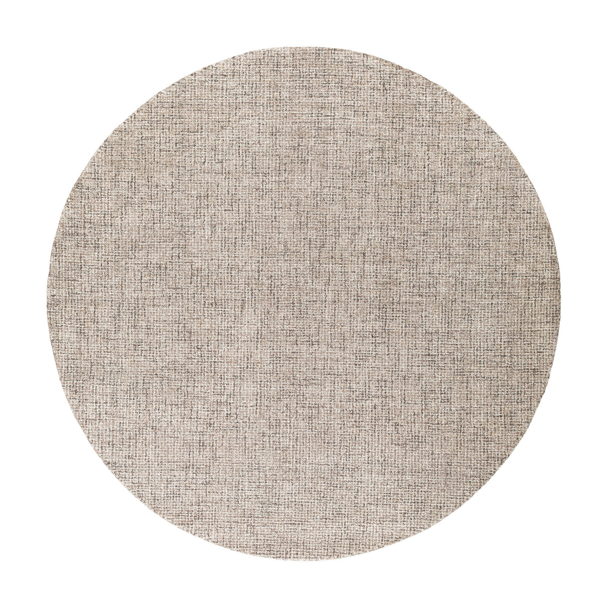   Modern European furniture - Gray Wool Round Carpet - www.oroa.com | Oroa.com