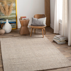   Modern European furniture - Gray Wool Square Carpet - www.oroa.com | Oroa.com
