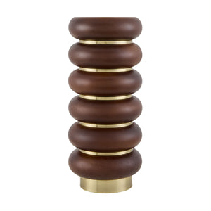   Brown Wooden Seagrass Table Lamp | Oroa.com