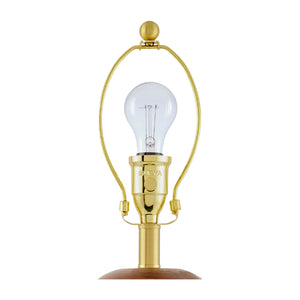   Brown Wooden Seagrass Table Lamp | Oroa.com