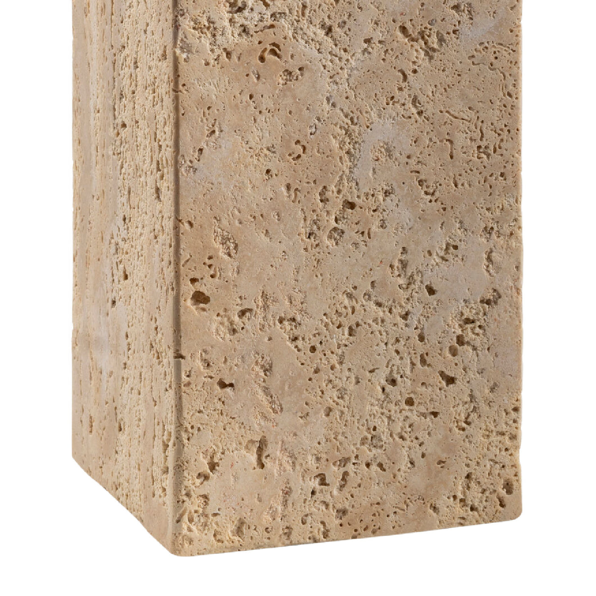   Beige Travertine Accent Table Lamp | Oroa.com