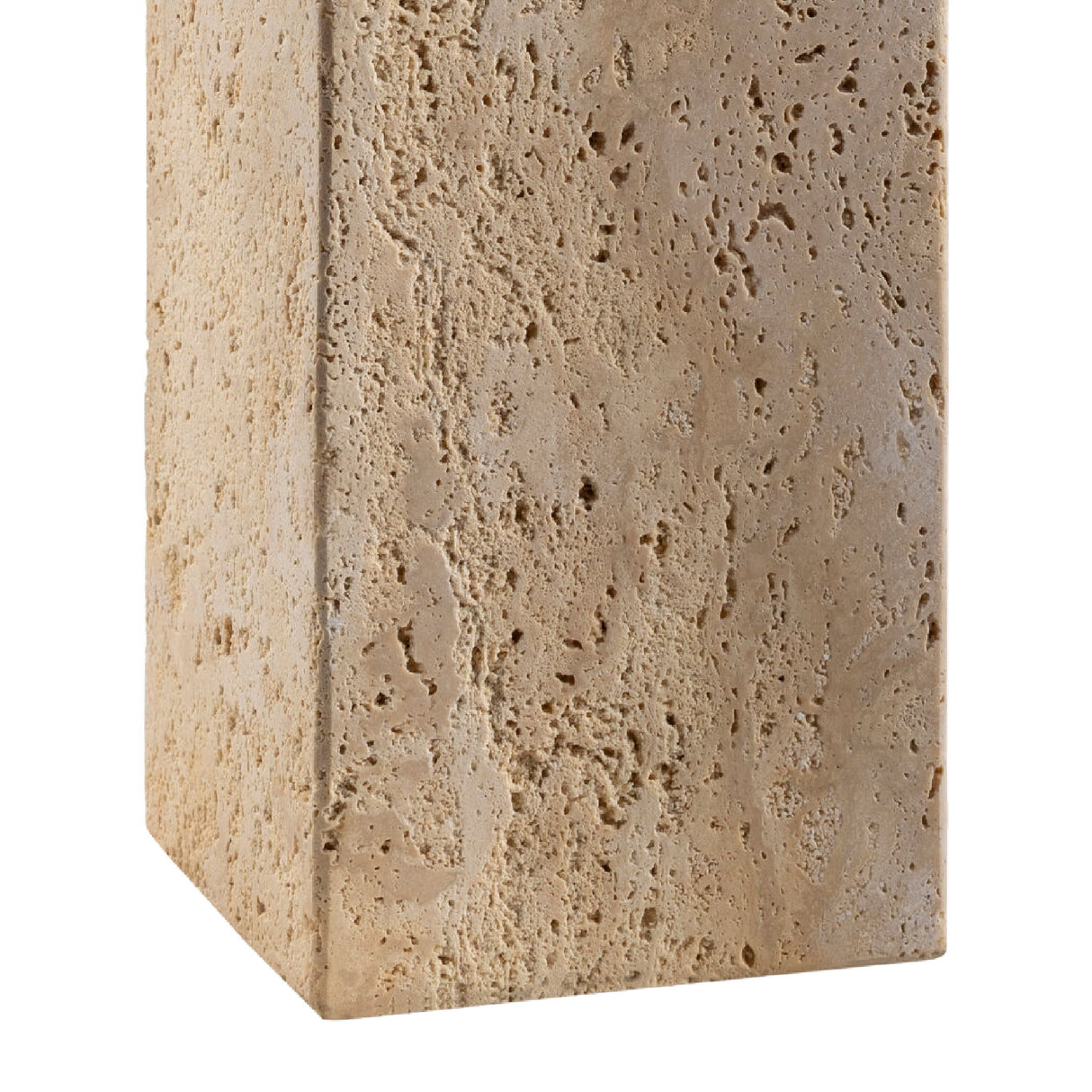   Beige Travertine Table Lamp | Oroa.com
