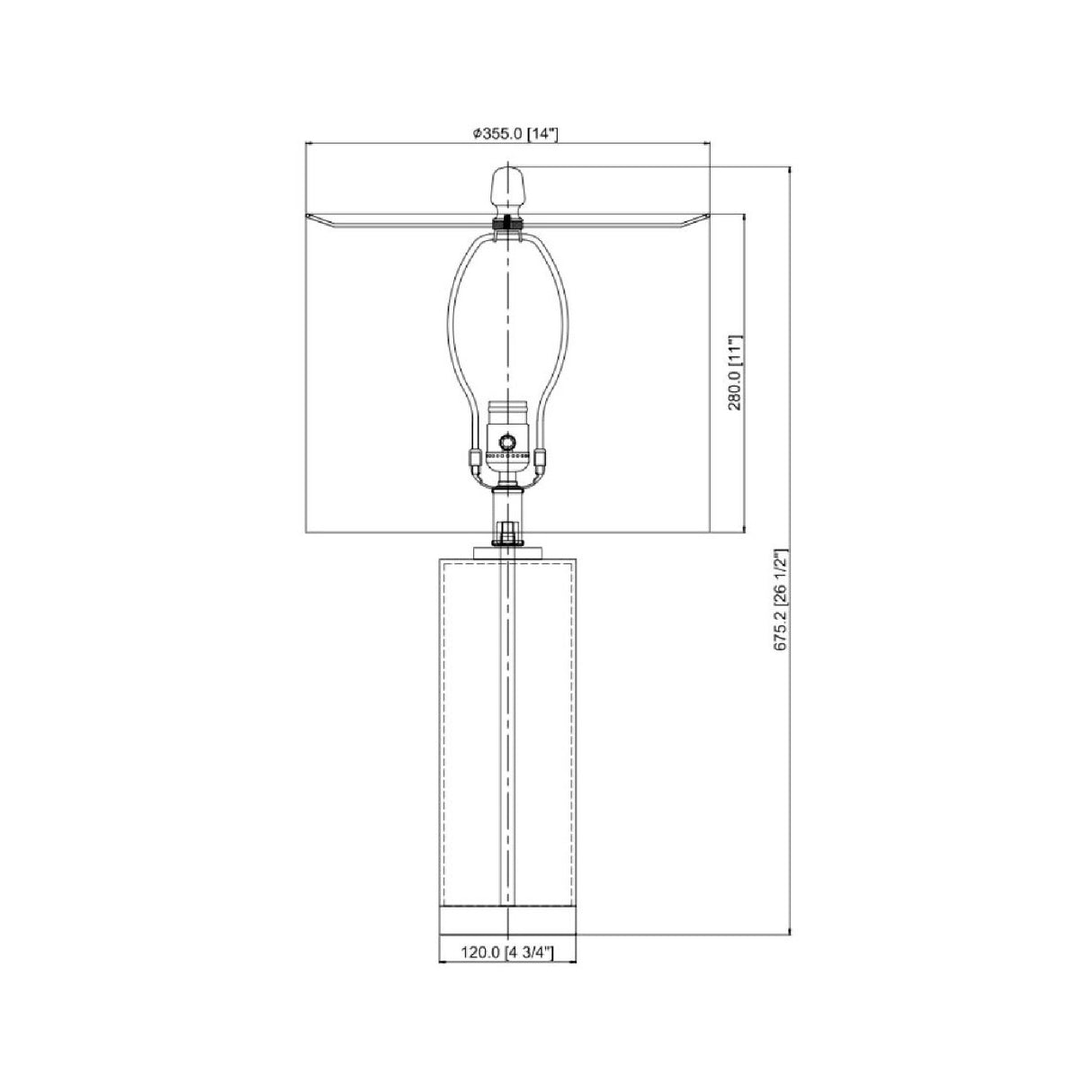   Modern European furniture - White Marble Accent Table Lamp - www.oroa.com | Oroa.com