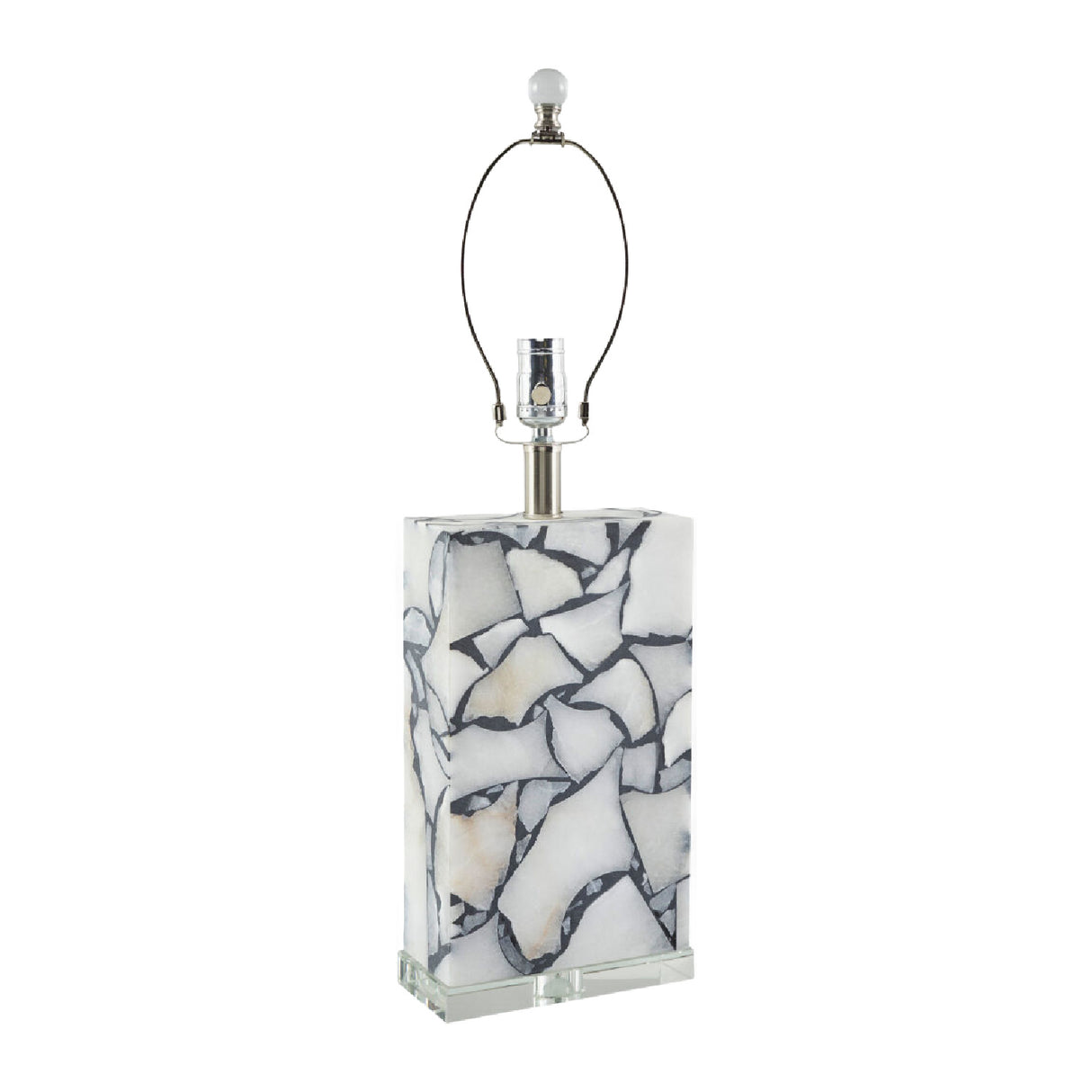   Marbled Stone Table Lamp | Oroa.com