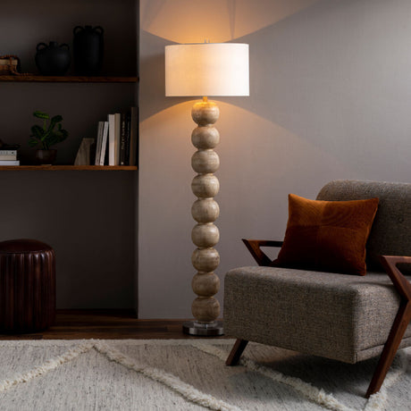   Stacked Sphere Accent Floor Lamp | Oroa.com