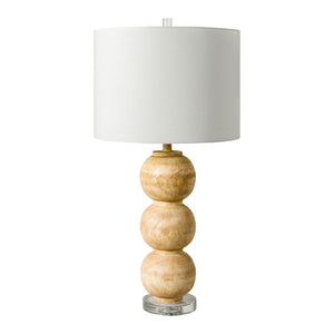   Modern European furniture - Beige Sphere Base Table Lamp - www.oroa.com | Oroa.com