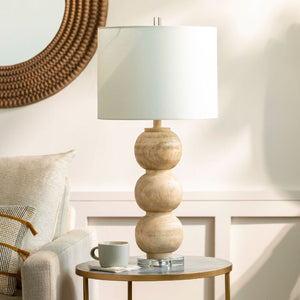   Modern European furniture - Beige Sphere Base Table Lamp - www.oroa.com | Oroa.com