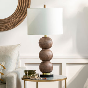   Modern European furniture - Brown Sphere Base Table Lamp - www.oroa.com | Oroa.com