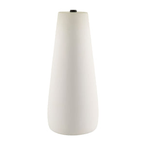   Pleated White Cotton Table Lamp | Oroa.com