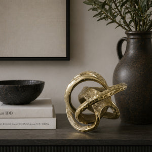   Modern European furniture - Aluminum Looped Sculpture - www.oroa.com | Oroa.com